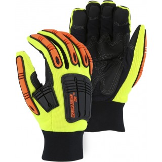81-21247HY Majestic® Winter Lined Knucklehead X10 Armor Skin Mechanics Glove with Impact Protection